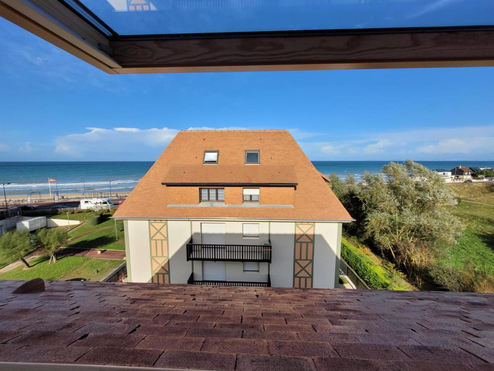 "Mon Evidence!" Magnifique Appartement Vue Mer Et Acces Direct A La Plage Villers-sur-Mer Bagian luar foto